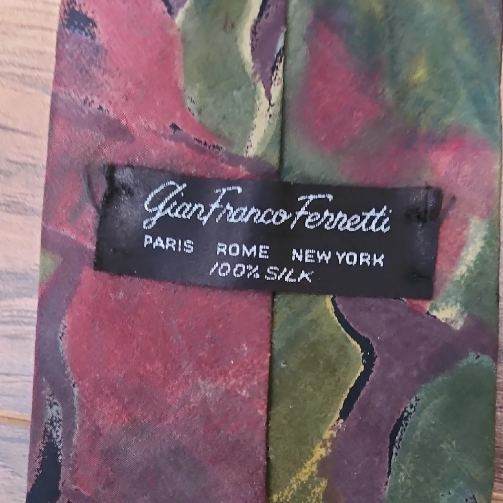 Gianfranco Ferre bold watercolor